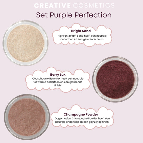 Eyeshadows Set Purple Perfection